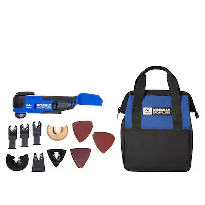 Profesional de Alta Potencia Multiherramienta Oscilante KOBALT KMT224B-03 24V Brushless (Solo Herramienta)