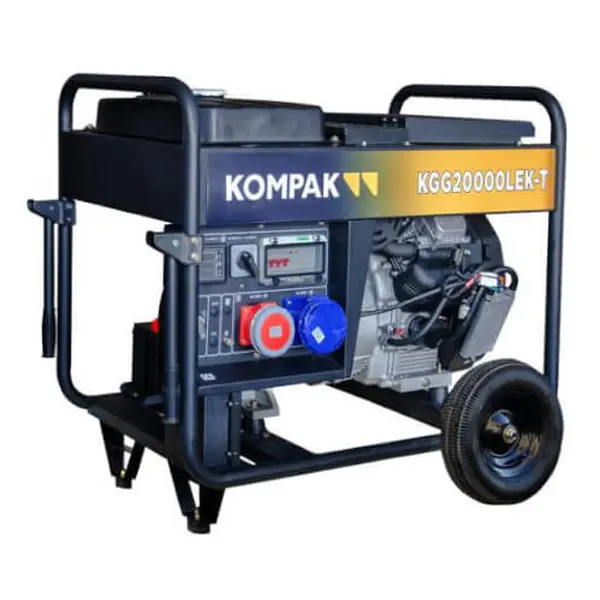 Generador eléctrico trifásico kompak kgg20000lek-t full power para Uso Industrial y Doméstico