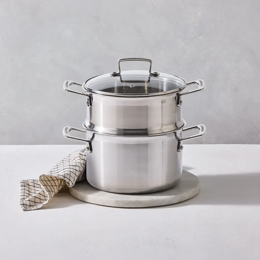 Le Creuset Pot Steamer and Cristal Lid