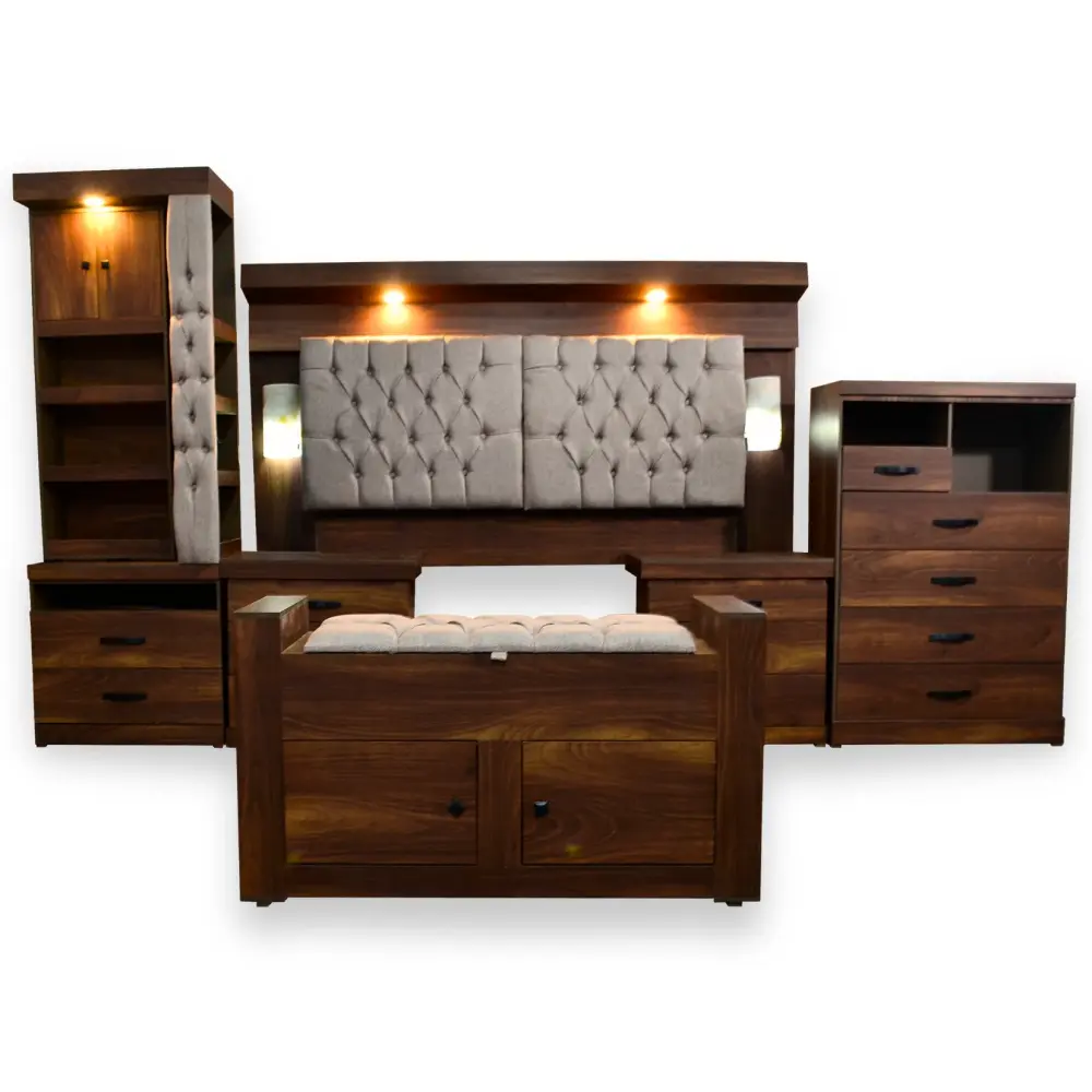 Industrial Recámara King Size Itzel