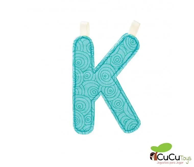 Letra K del alfabeto para Interiores