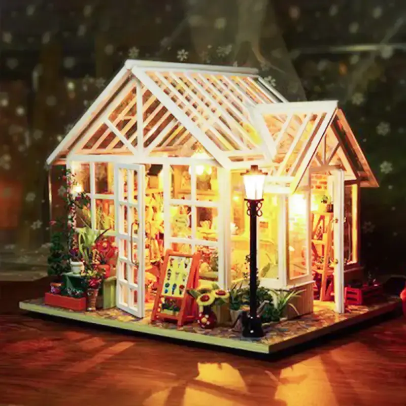 Miniatura Casa La Florista Sosa con 30 Piezas