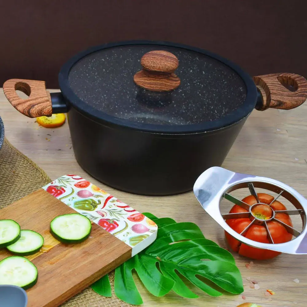 Olla Cocina 6.8 litros Granite Line con Garantí