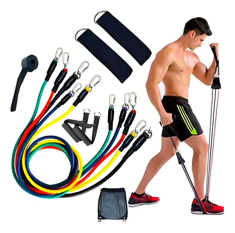 Pintura para Paredes Bandas Elásticas Ejercicios Ligas De Resistencia En Casa