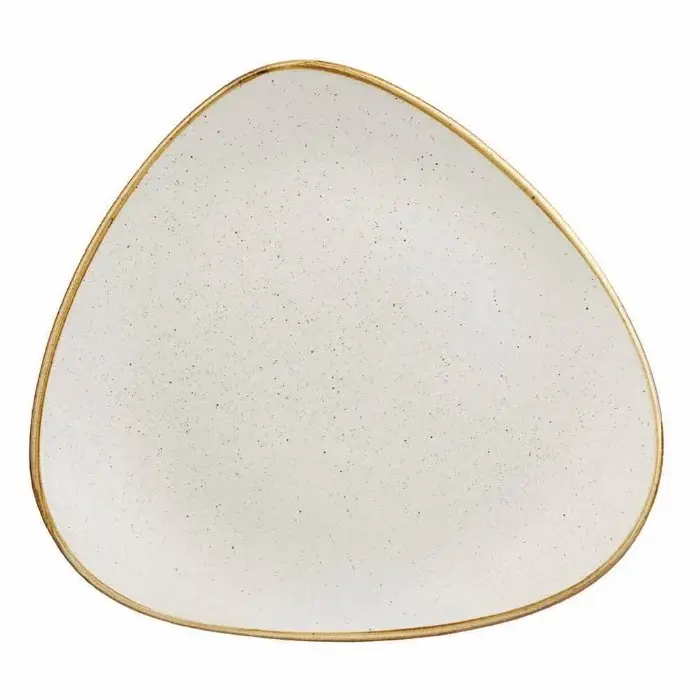 Plato Triangular 26.5 cm Stonecast