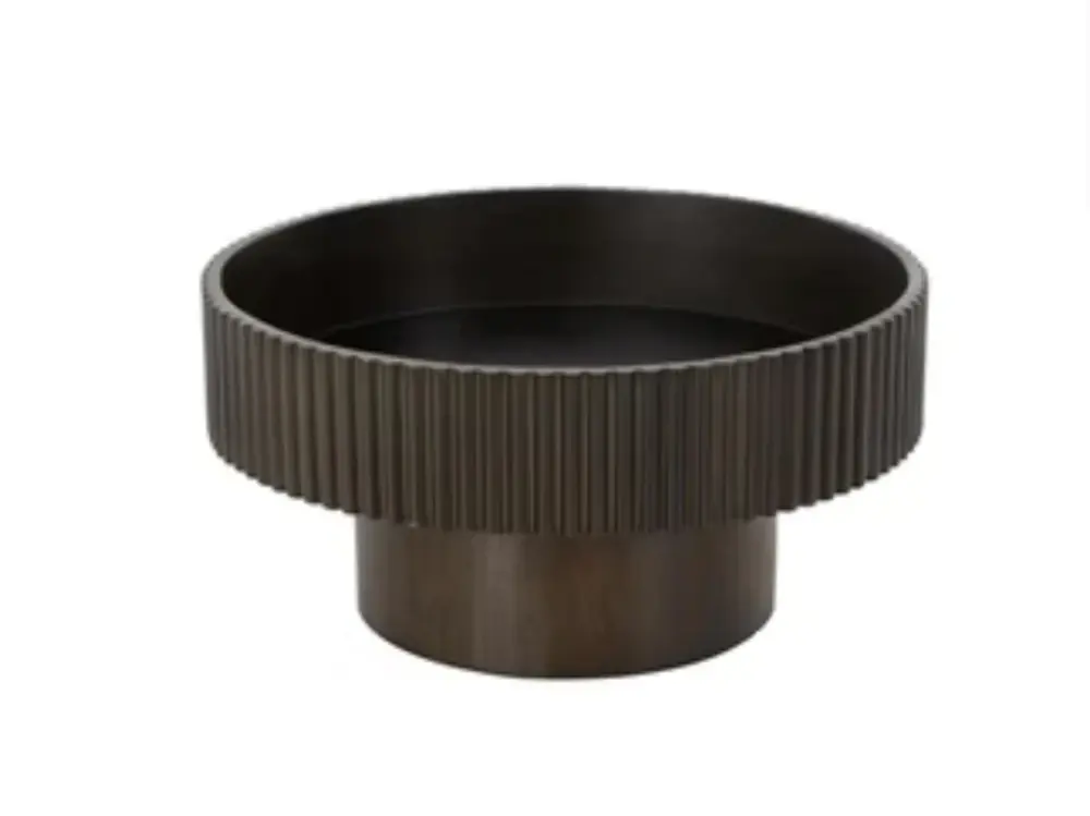 Platon ACANALADO negro con 30 Piezas