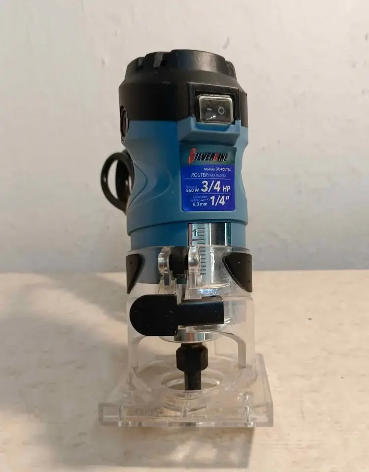 Router Silverline rout34, usado para Uso Industrial