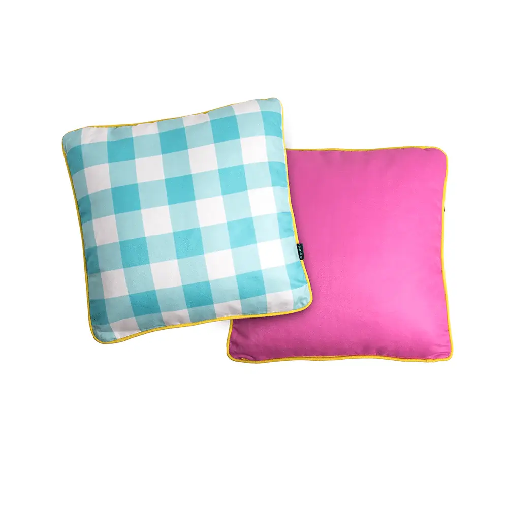 Taladro Percutor Cojín Vichy Verde