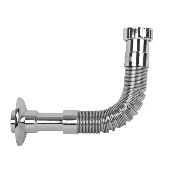 Sifón extensible cromado