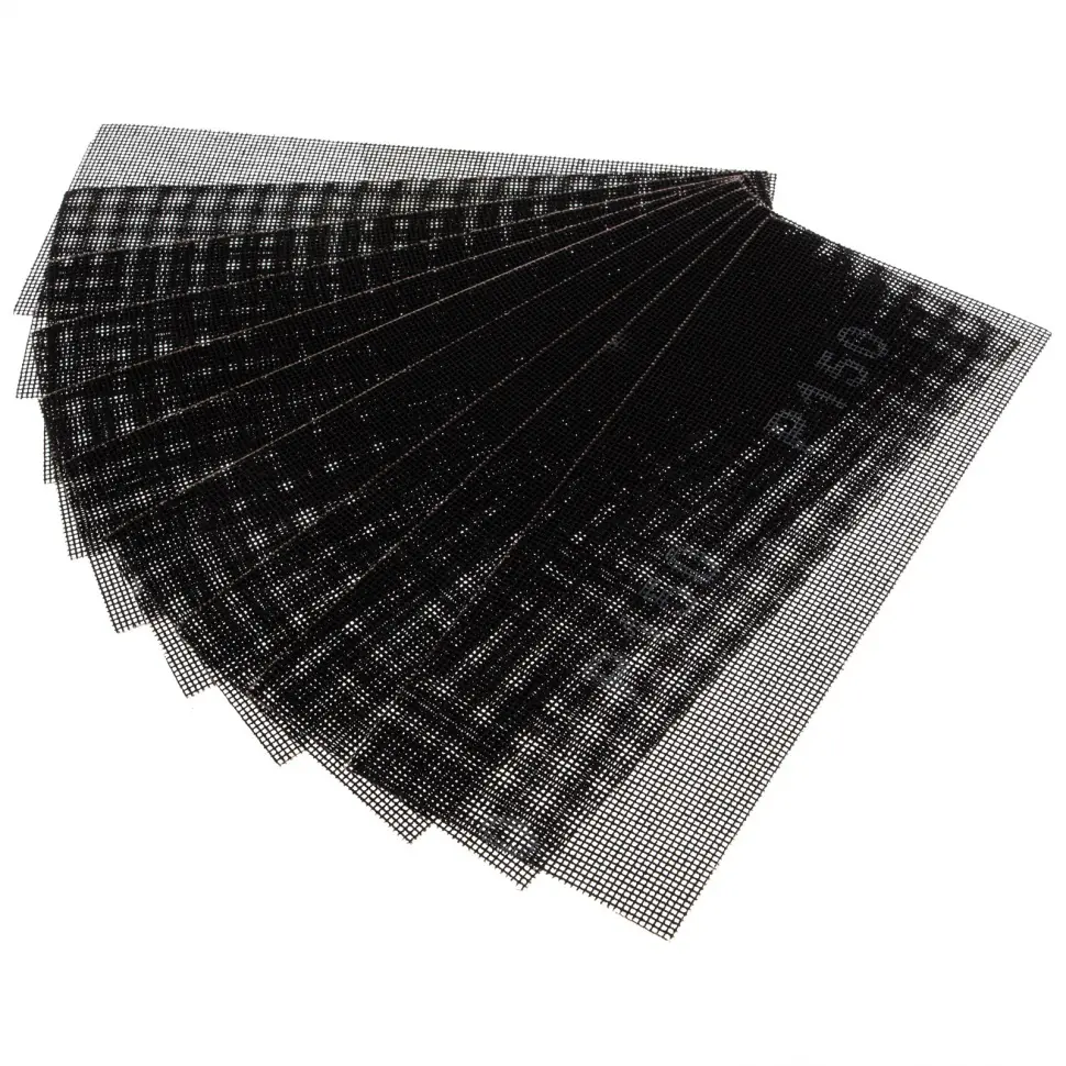 Sparta - paquete de 10 hojas abrasivas p150 - 115 x 280 mm Fácil de Usar