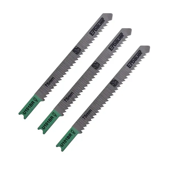 Hoja sierra de calar en U madera 3-30 mm Erbauer 3 uds