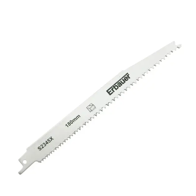 Pack 2 hojas sierra sable madera recta erbauer