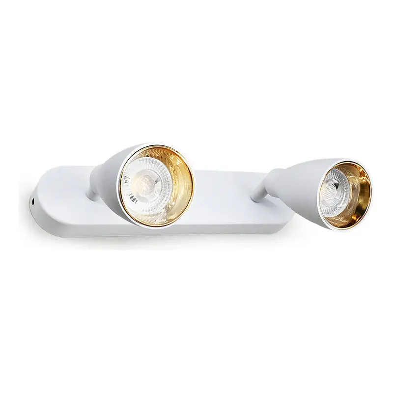 Aplique Pared Exterior Luminaria Lampara Spot Foco 2 Luces