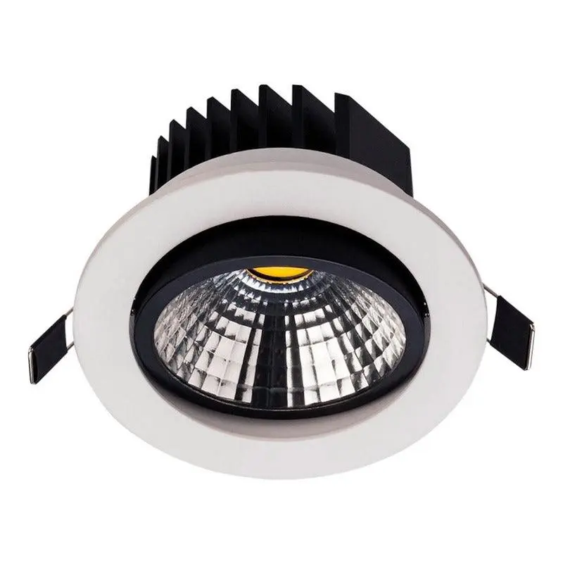 Estevez Pack de 6 Lámparas LED Orientable de 5W, Luz Cálida 3000K, Para Empotrar Techo, Modelo 19156-0