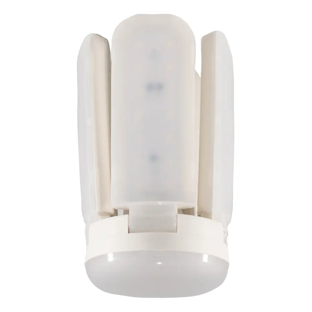 Foco 60w T/Ventilador 4 Aspas Crema