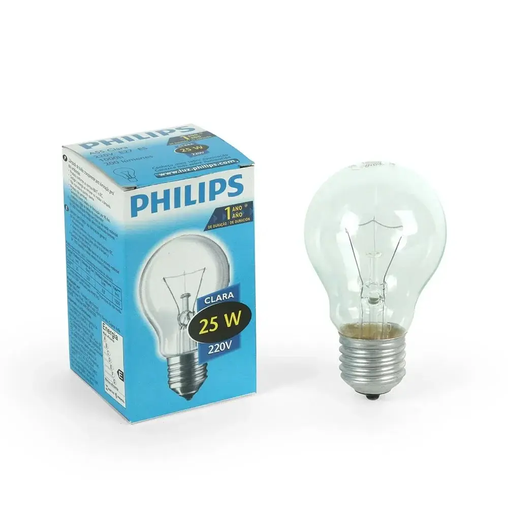 Foco incandescente 25W - Philips