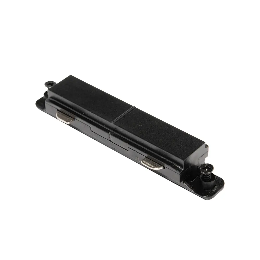 CONECTOR NEGRO TIPO I PARA RIEL HS3 DE ILUMINACIÓN