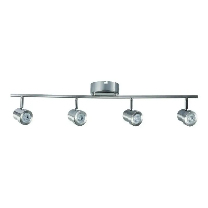 Estevez Pak de 2 Lámparas LED Tipo Riel 22W Luz Cálida 3000K, Sobreponer Techo, Modelo 19551-4