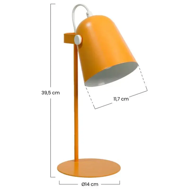 Lámpara de mesa Arc 7hSevenOn Deco E27 25W Ø14x39,5 cm"