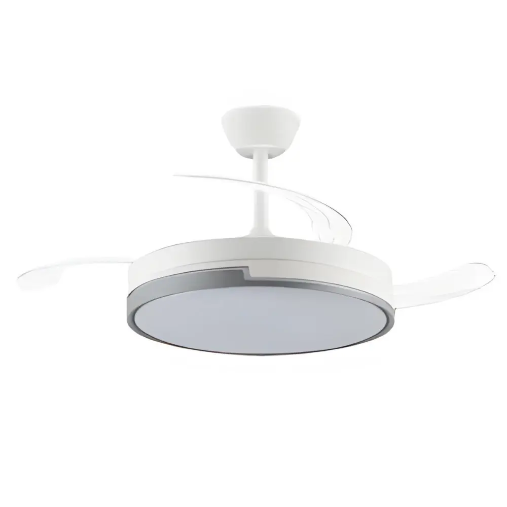 Alta Eficiencia Energética Ventilador de techo plumax gris cct regulable 107cm