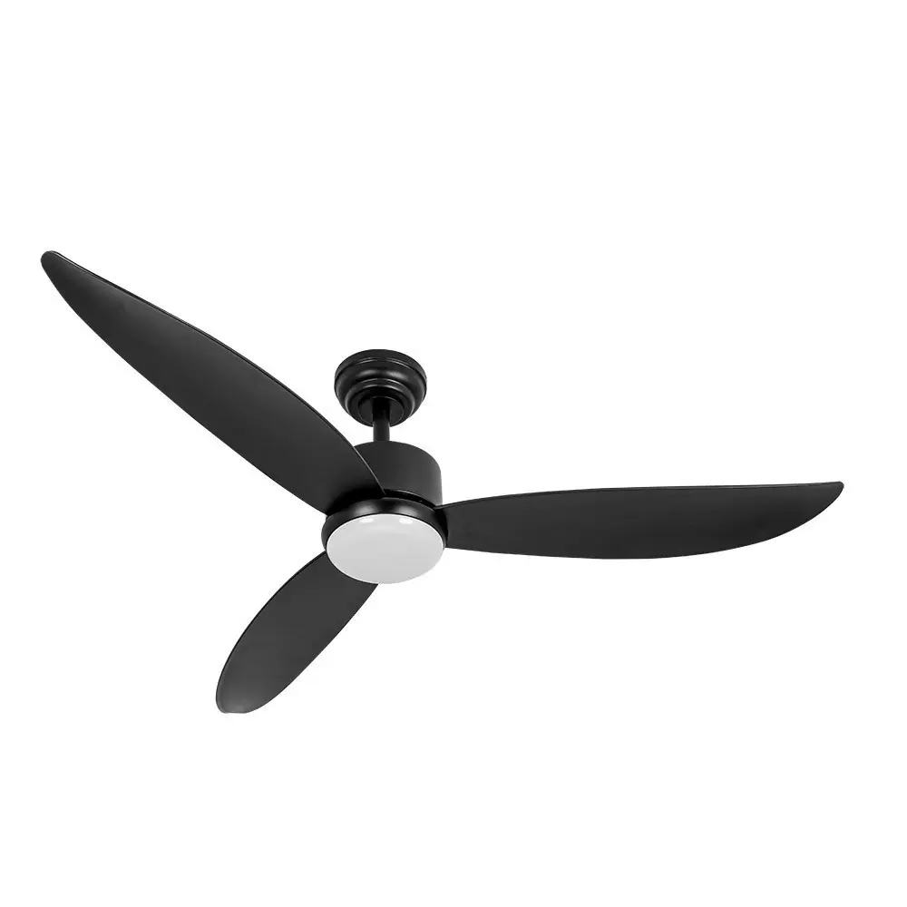 Foco Empotrable Ventilador de techo genil negro cct regulable 132cm