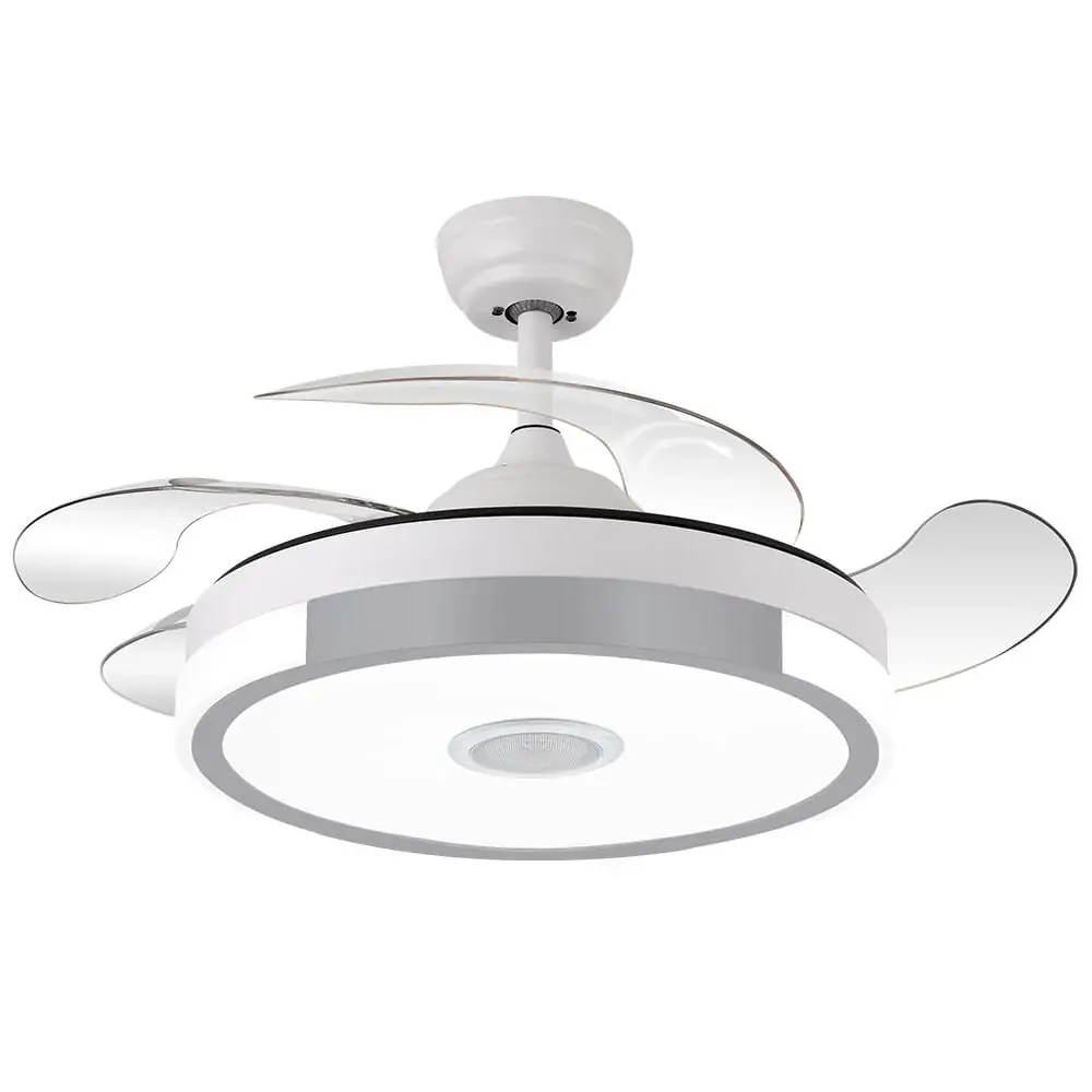 Foco Empotrable VENTILADOR DE TECHO REMOLINO BL 72W CCT