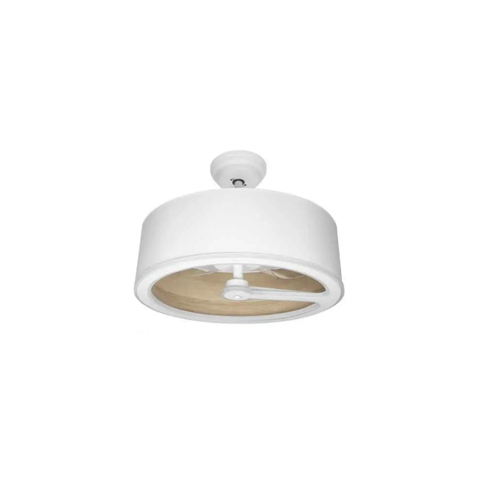 Panel LED Plano Ventilador de techo tatiana blanco cct regulable 62cm