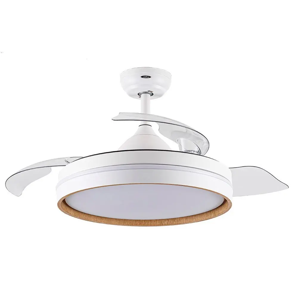 Premium Impermeable Ventilador de techo nalon blanco cct regulable 48cm