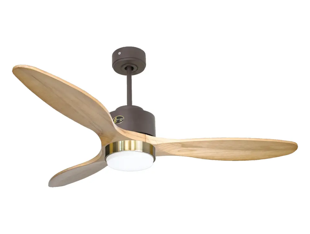 Profesional Certificado Ventilador de Techo Ultra silencioso de bajo consumo DC SalamisD132C02LED65521