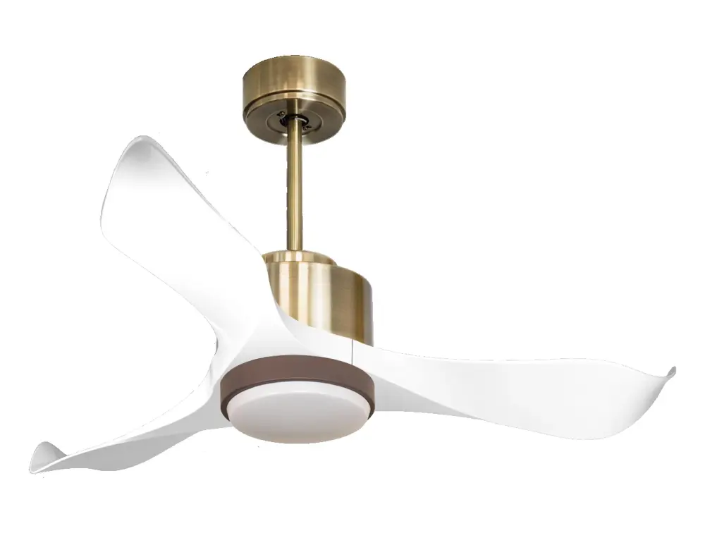 Profesional Certificado Ventilador de Techo Ultra silencioso de bajo consumo DC WhitsundayD106C02LED65768