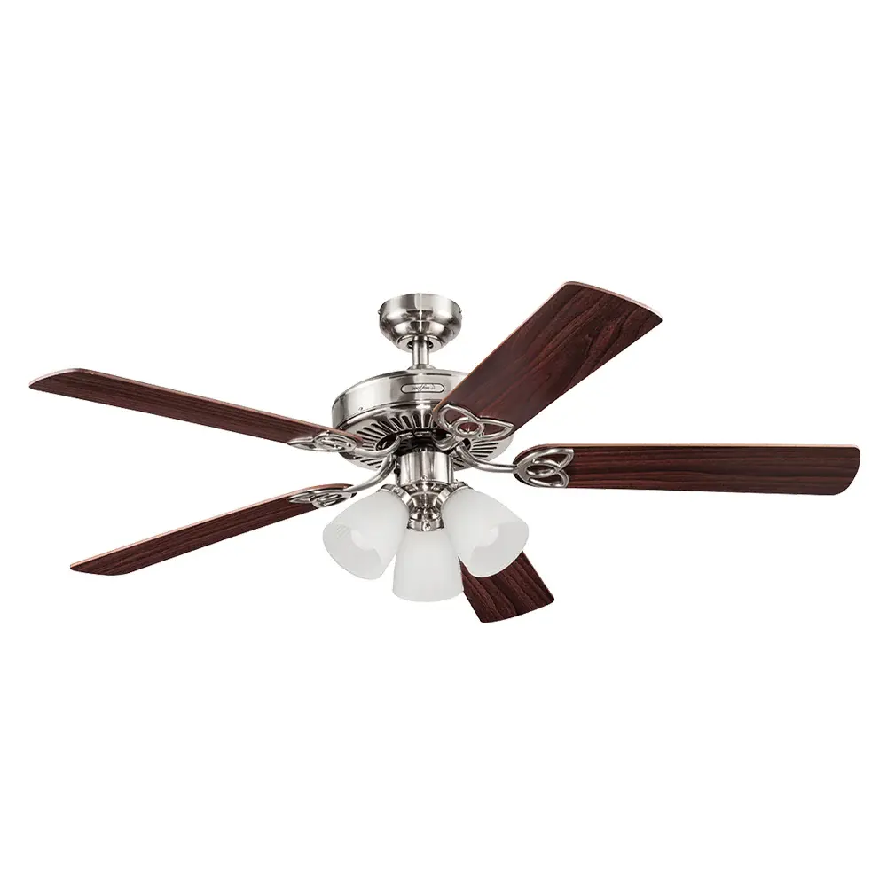 Ventilador architect niquel cepillado de 52'' Coolfan con 3 Velocidades