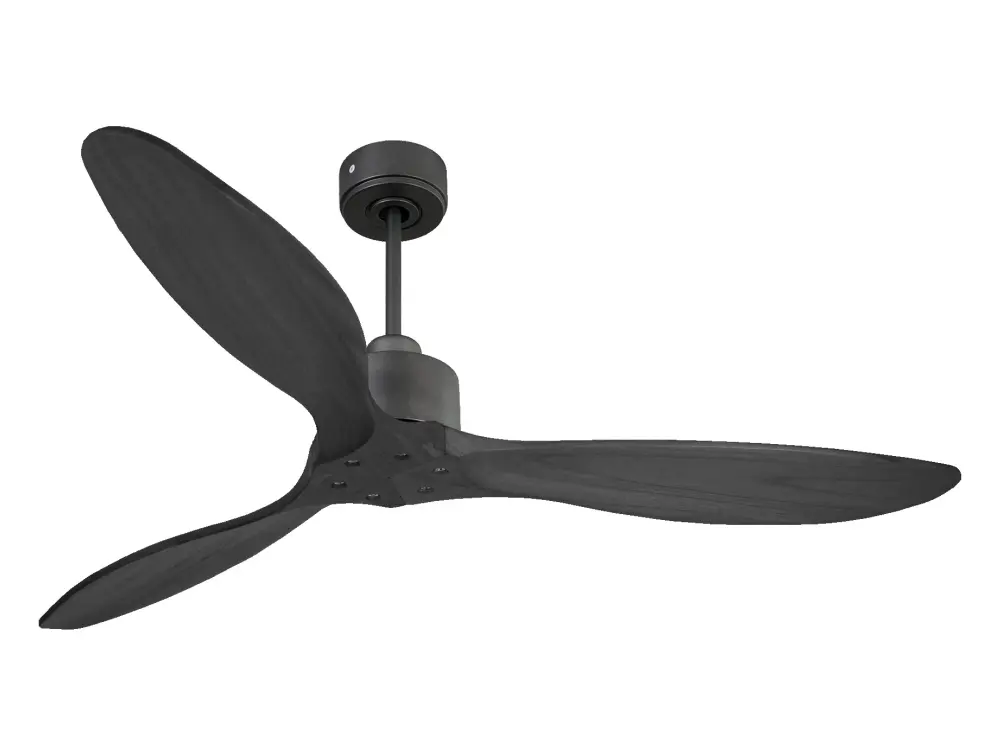 Ventilador de techo Reutilizable Termostato Wifi Motor DC Techos Inclinados Mando Distancia Hypersilence Memoria FullWood