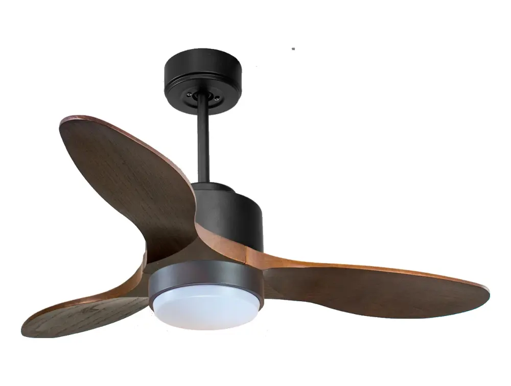 Ventilador de Techo Ultra silencioso de bajo consumo DC SombreroD106C02LED70252 con Mando Distancia