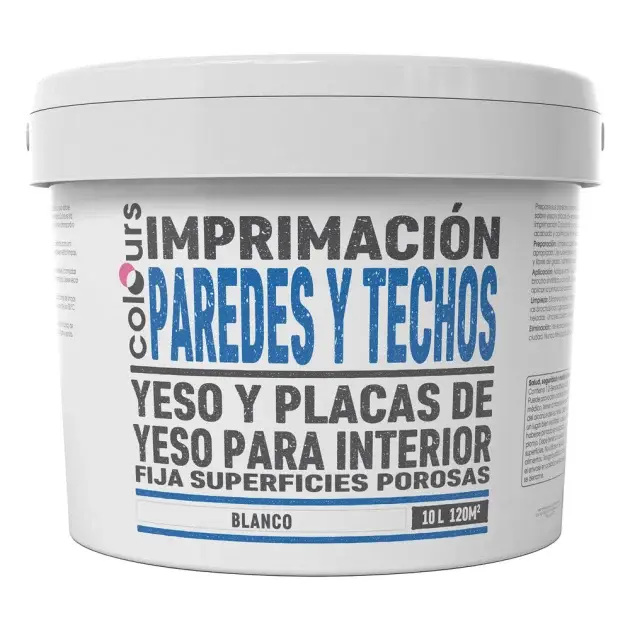 Imprimación para paredes y techos colours 10 l