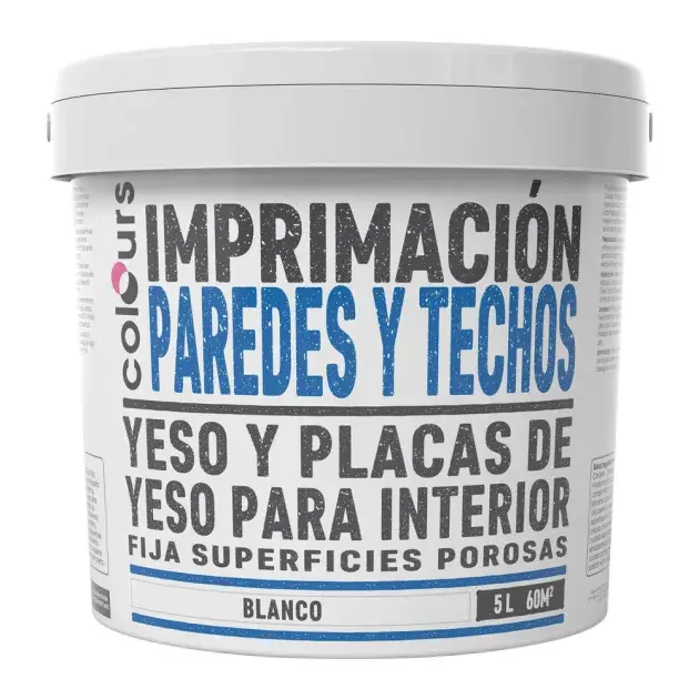 Imprimación para paredes y techos colours 5 l