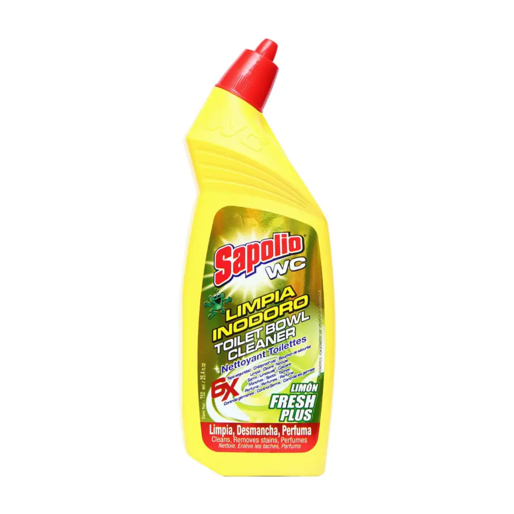 Sapolio Limpia Inodoro Renovado Plus Limón 500 ml