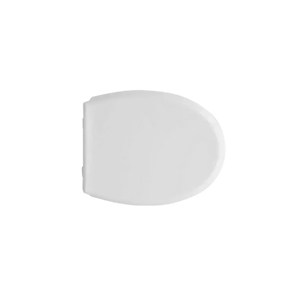 Asiento de inodoro blanco para Azzurra vaso Full 56 extenso 38 cm bisagras ajustables