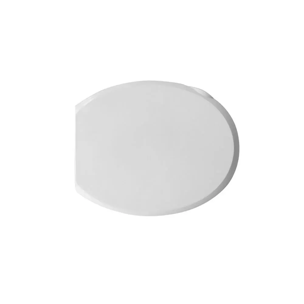 Asiento de inodoro universal blanco Carrara & Matta Durolux Atlántico bisagras de acero ajustables