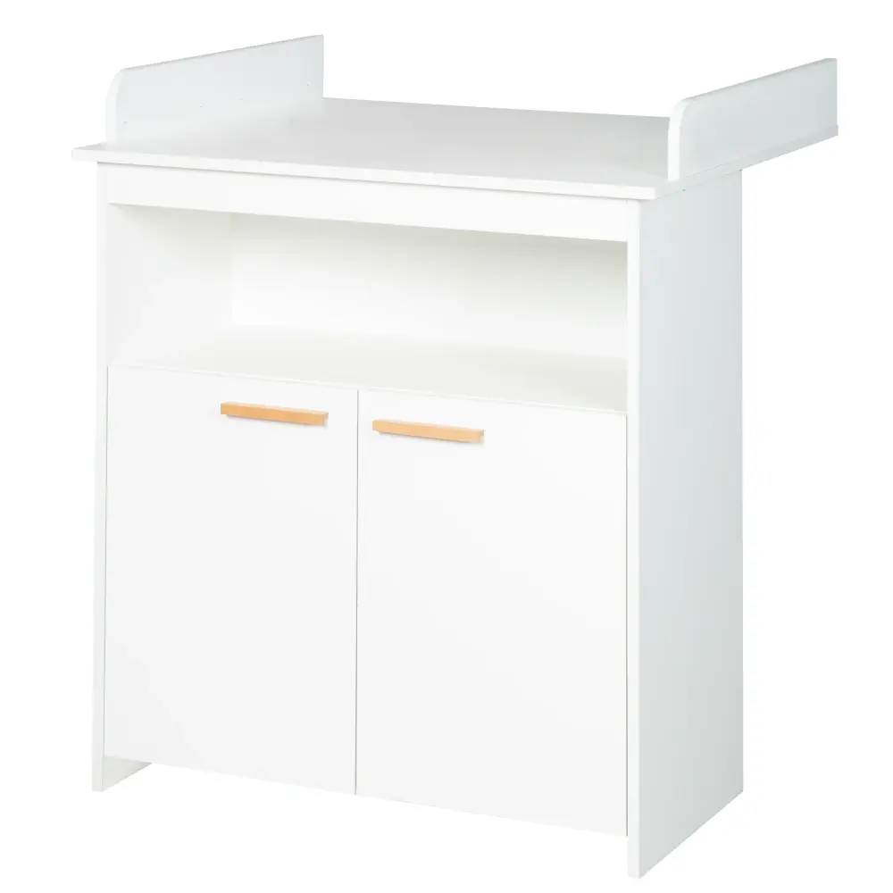 Cambiador 'Anton' con accesorio para modificar, con 2 puertas y 1 compartimento, altura de cambio 90 cm