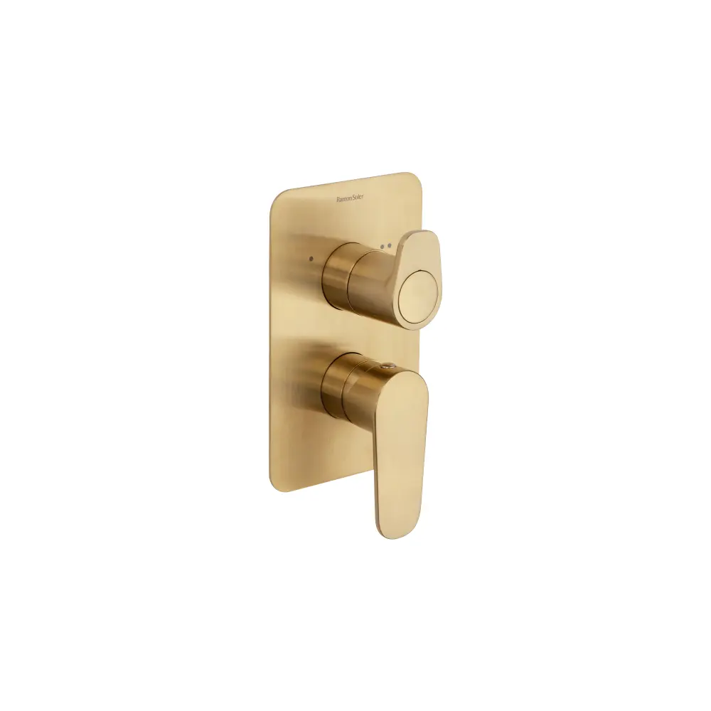 Grifo de ducha monomando empotrado de 2 vías