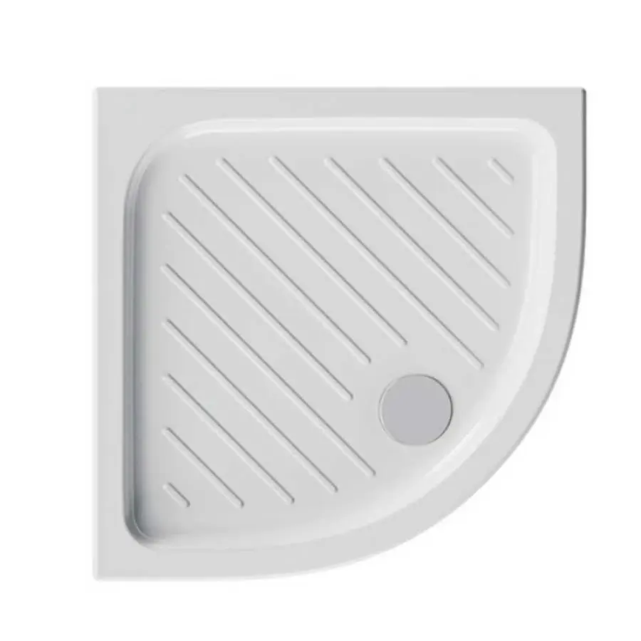 Piatto doccia Dolomite Ceramica 90x90 Altezza 7 cm semicircolare modello Gemma 2