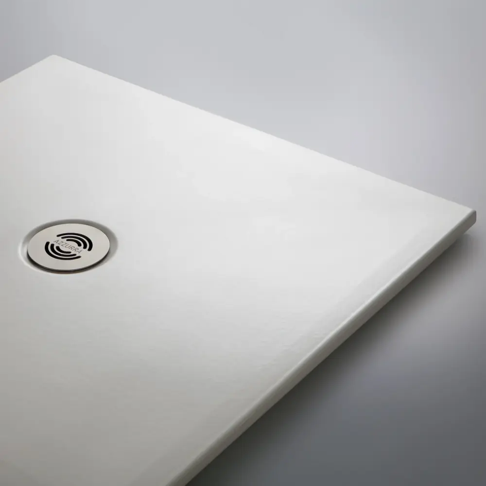 Piatto doccia rettangolare ceramica modello SoloDue cm 140x100 bianco cotone