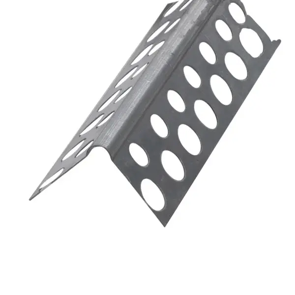 Ángulo de acero especial yeso 250 x 2,5 x 2,5 cm