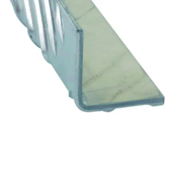 Ángulo ajedrez de aluminio bruto 250 x 3 x 3 cm