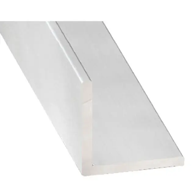 Ángulo de aluminio bruto 100 x 2,5 x 2,5 cm
