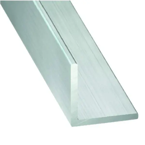 Ángulo de aluminio bruto 200 x 2 x 2 mm