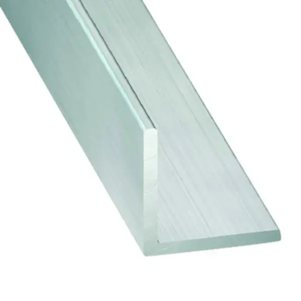 Ángulo de aluminio bruto 200 x 5 x 5 cm