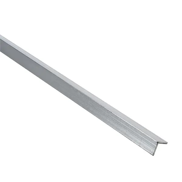 Ángulo de aluminio bruto 200x1x1 cm