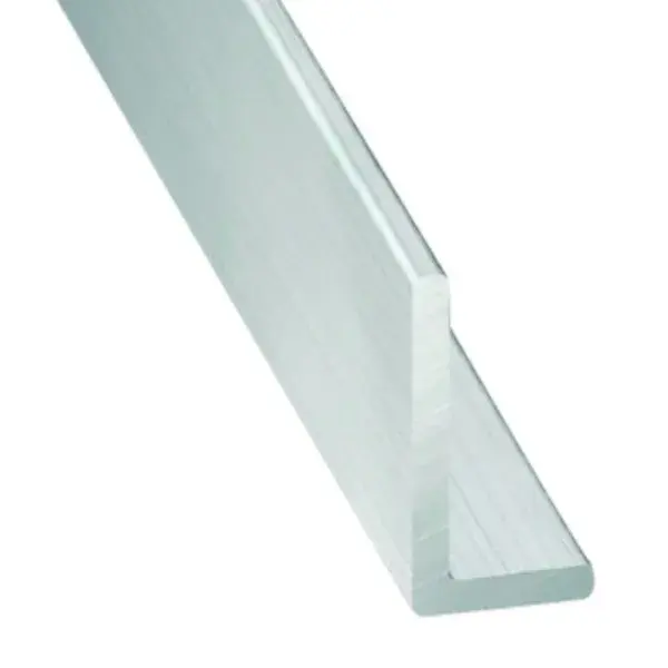 Ángulo de aluminio bruto desigual 200 x 3 x 2 cm