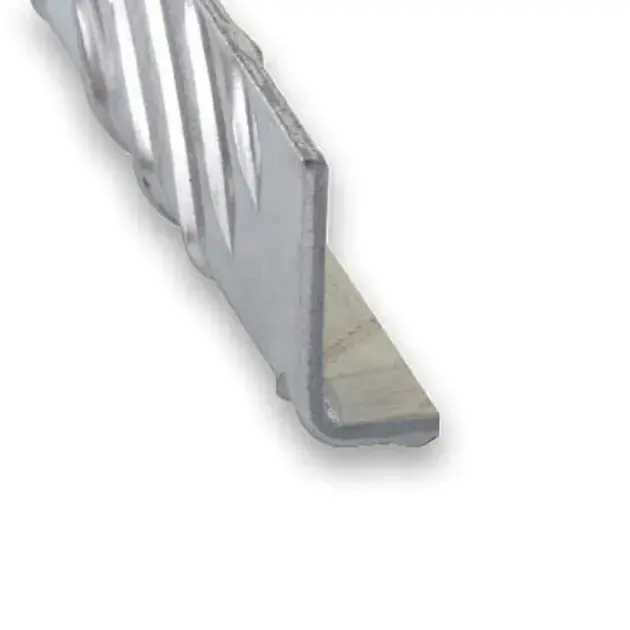 Ángulo desigual ajedrez de aluminio 250 x 4 x 2,5 cm